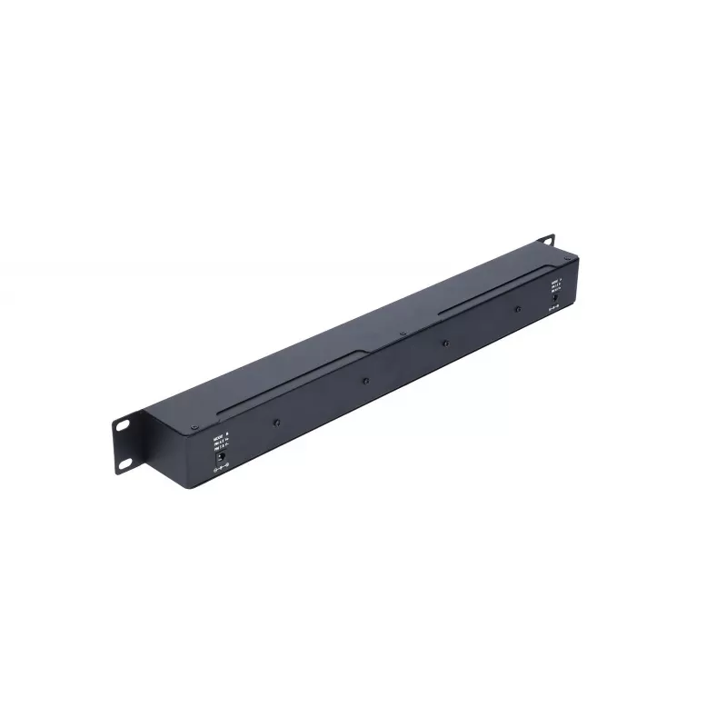 Extralink Gigabit PoE injektorius 12 prievadų 12x 1000Mb/s RJ45, montuojamas į stelažą