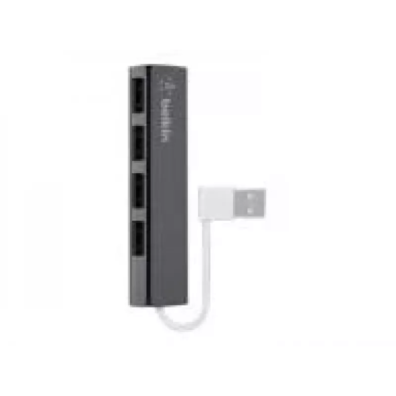 USB 2.0 šakotuvas Belkin F4U042BT 4 prievadai 480 Mbit/s juodas