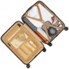 Kabininis lagaminas Rivacase Clark ECO 8181, juodas