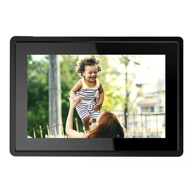 Denver PFF-1021BLACK skaitmeninis nuotraukų rėmelis juodas 25,6 cm (10,1 inch) jutiklinis ekranas Wi-Fi