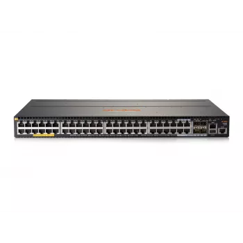 HPE Aruba Networking 2930M 48G PoE+ 1-Slot jungiklis - valdomas L3 - 44 x 10/100/1000 (PoE+) + 4 x Combo Gigabit SFP - montuojamas į stovą - be maitinimo bloko (1440 W)