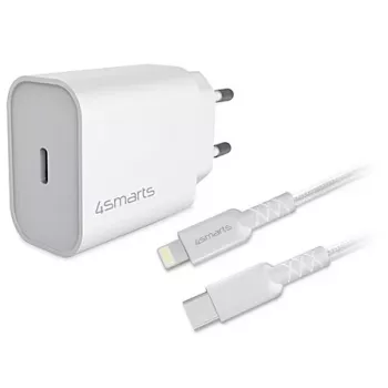 Kroviklis 4smarts 4S465591, 20 W, USB-C, 1,5 m
