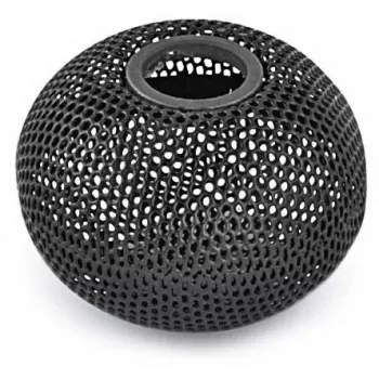 Dėžutė rašikliams Forpus, magnetinė juoda, perforuotas metalas 1005-018