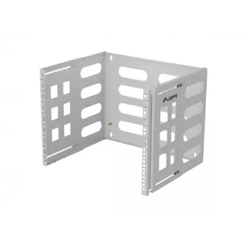 Sieninis 19 colių stovas LANBERG 8U, gylis 497×400/240 mm, pilkas