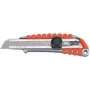 MAUL Cutter Professional Plus, 18 mm, gumuota rankenos zona, nerūdijančio plieno peilis (77618-09)