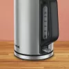 Tefal Bronx KI513D10 elektrinis virdulys, 1,7 l, 2400 W, nerūdijančio plieno, pasukamas pagrindas, filtras, sidabro spalvos