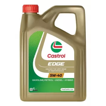 Variklinė alyva Castrol EDGE 5W-40 Titanium, sintetinė variklio alyva, 4 l, klampumas 5W-40