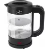 Jata HA702 virdulys, 1,2 l, 1500 W, borosilikatinis stiklas, belaidis, juodos spalvos