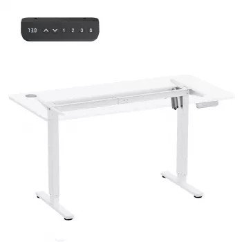 Reguliuojamo aukščio elektrinis stalas ergo office ER-400 W — maksimalus aukštis 1160 mm, maksimali apkrova 80 kg