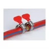 Drugelinis spaustukas DeLOCK 400 SS 16–25 mm 5 vnt. raudonas