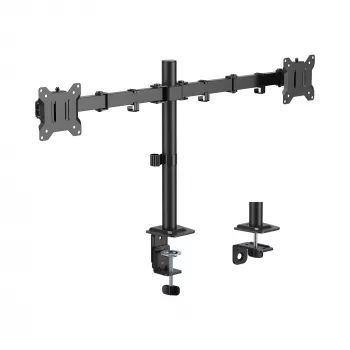 Sbox LCD-352/2-3 dviejų monitorių laikiklis (17-32/2x10kg/100x100)