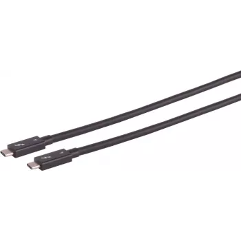 USB-C laidas ShiverPeaks 13-72015 0,50 m TB4 UltraFlex — USB4 / Thunderbolt 4 suderinamas