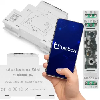 Valdymo modulis žaliuzėms bleBox 37578