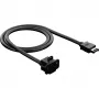 USB-C laidas Fractal Design FD-A-USBC-002 1 m juodas 10 Gbit/s