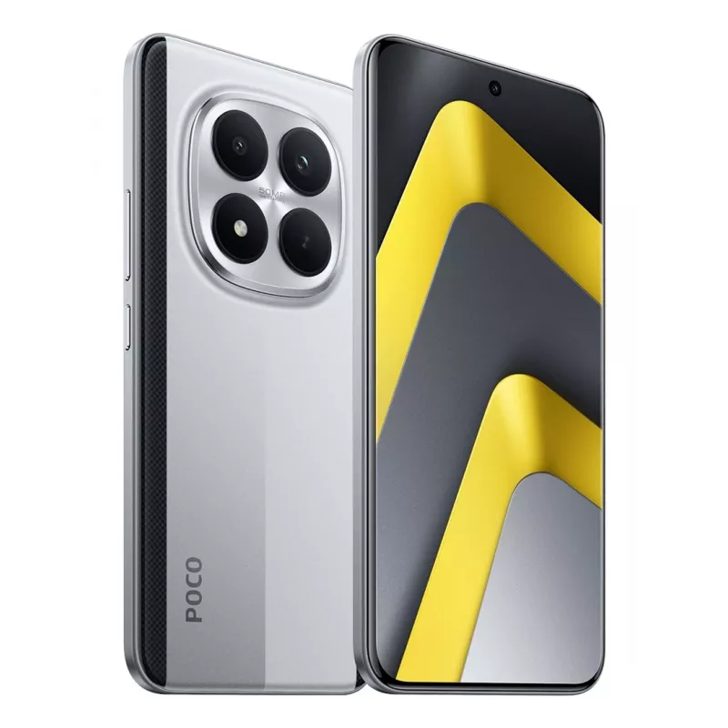 Išmanusis telefonas POCO M8 Pro 5G 17,4 cm (6,83 inch) Dual SIM USB Type-C 12 GB 512 GB 6500 mAh sidabrinis