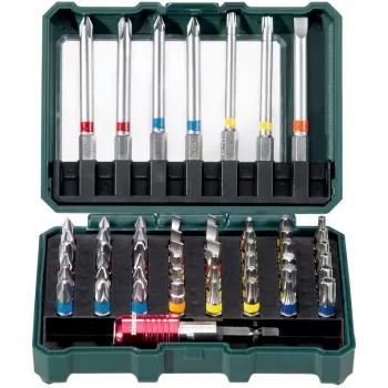Gręžtukų antgalių rinkinys Metabo 626702000, 56 vnt.