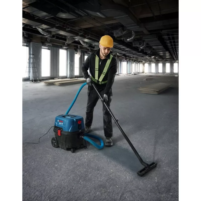 Bosch GAS 12-25 PL 21 L Būgninis dulkių siurblys Šlapiam ir sausam valymui 1250 W Dulkių maišas