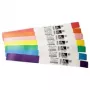 Zebra Z-Band UltraSoft mėlyna, balta ligoninės apyrankė