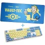 Ducky x Fallout Vault-Tec Limited Edition One 3 Žaidimų klaviatūra + Pelės kilimėlis - MX-Red (US)