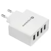 everActive SC400 sieninis USB įkroviklis su 4x USB prievadais, 5 A bendra išėjimo srove, baltas