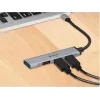 Tracer H40 USB Type-C aliumininis USB 3.0 / 2.0 4 prievadų šakotuvas