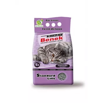 Super Benek Certech Standard Lavender 5 L – kačių kraikas su kvapu, molio granulės