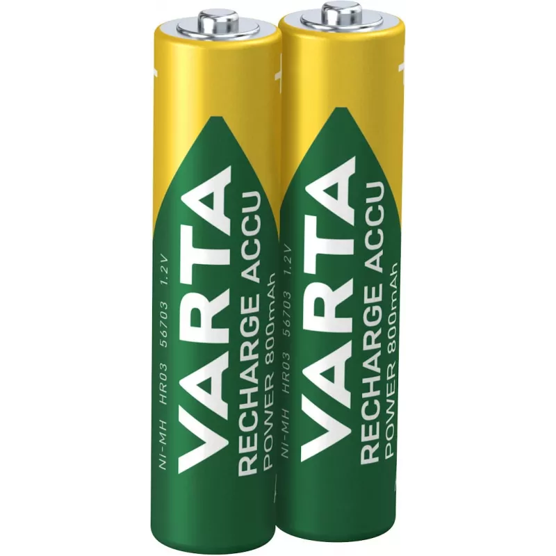 Varta R2U įkraunama baterija Ni-MH AAA (Micro) 800mAh 1,2V / 2 vnt. (56703 101 402)