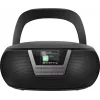 Muzikinis centras SENCOR SPT6200DB su CD/MP3, USB, Bluetooth 5.3 ir DAB+ imtuvu, 3 W RMS, 1,77 colio TFT ekranas