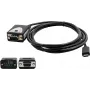 RS-422/485 serijinis kabelis į USB 2.0 C kištuką Exsys EX-2346IS su FTDI mikroschema ir apsauga nuo viršįtampių