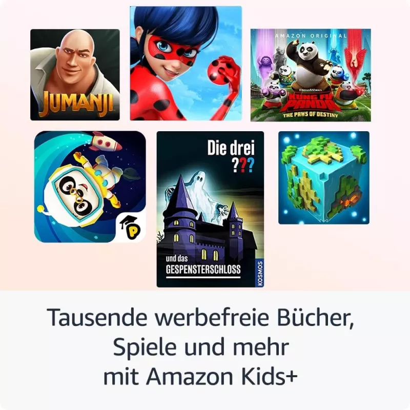 Amazon Fire HD 8 Kids Pro (2024) 32 GB Rožinė