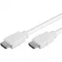 VALUE High Speed - HDMI kabelis - HDMI (19 kontaktų, vyriškas) - HDMI (19 kontaktų, vyriškas) - 3 m - ekranuotas - baltas (11.99.5703)