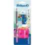 Pelikan mokomasis pieštukų rinkinys Combino BS, Rad., Ansp., rožinis (821612)