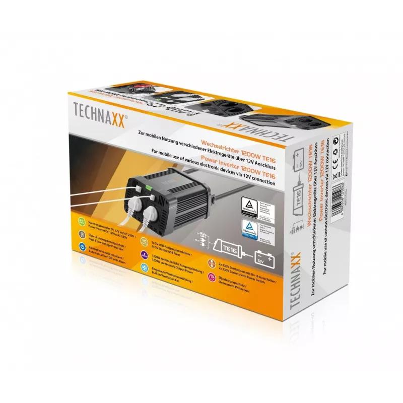 Technaxx TE16 keitiklis 1200W