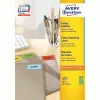 Lipni etiketė spausdintuvui AVERY 3472 žalia 210 x 297 mm