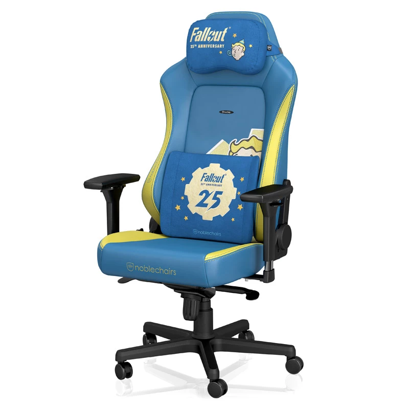 Pagalvė kaklui / juosmeniui noblechairs Fallout 25th Anniversary Edition mėlyna 2 vnt.