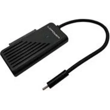 LC-Power adapteris USB-C, skirtas 1x NVMe M.2 SSD ir 1x 2,5 inch/3,5 inch HDD/SSD (LC-ADA-USB-SATA-NVME)