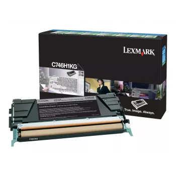 Toneras Lexmark C746H1KG Juodas 10000 puslapių