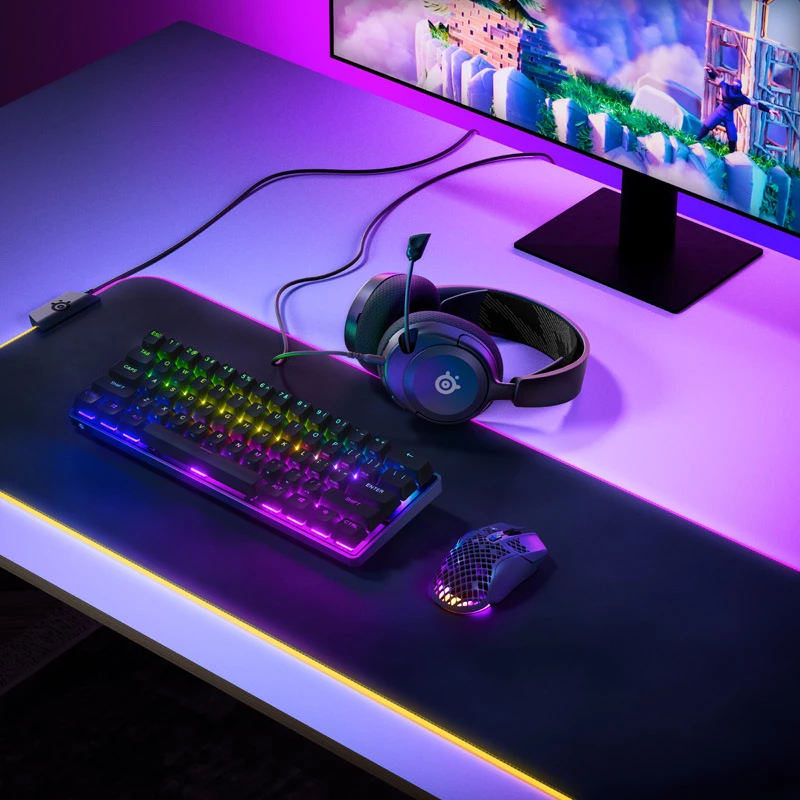 Steelseries Arctis Nova 1 Ausinės Laidinės Antgalvinės Žaidimams Juodos
