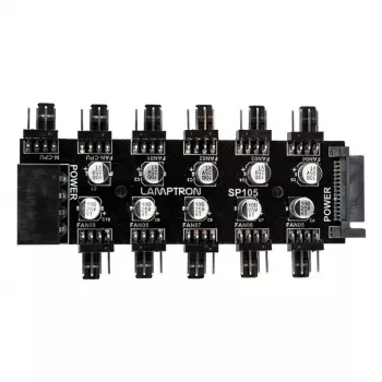 Lamptron SP105 10x PWM ventiliatorių šakotuvas