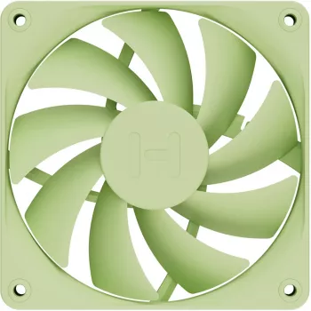 Kompiuterio aušinimo ventiliatorių rinkinys HYTE FA12-MM-4 120 mm, 1500 RPM, 72 m³/h, 1.6 mmH₂O, Fluid Dynamic Bearing, žalia, 4 vnt.