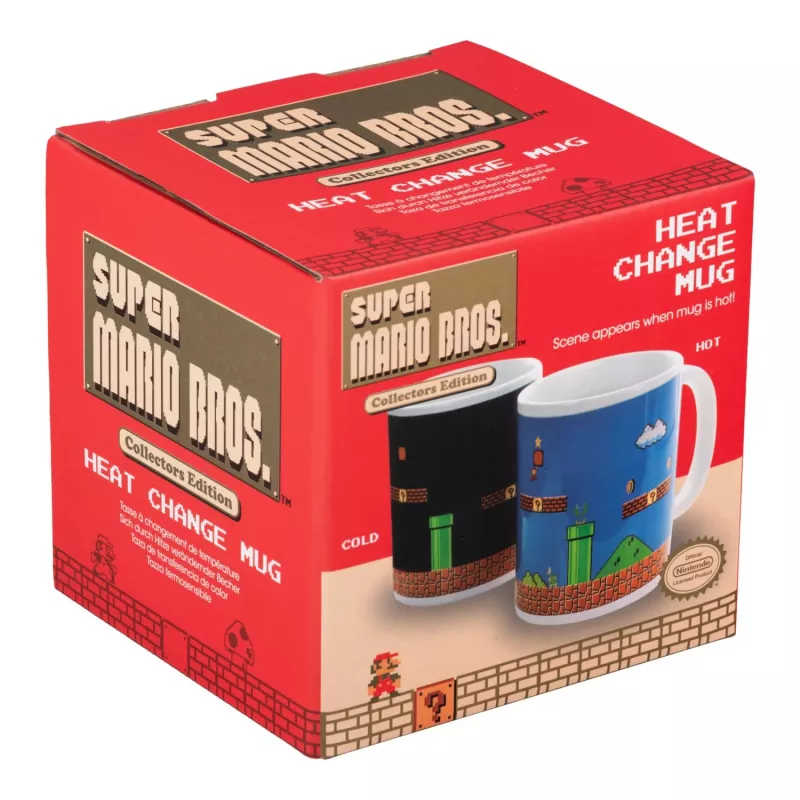 Paladone Super Mario Bros puodelis su šilumos efektu