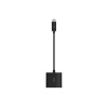 Belkin USB-C į HDMI jungties adapteris su įkrova, 60 W PD, juodas, AVC002BTBK