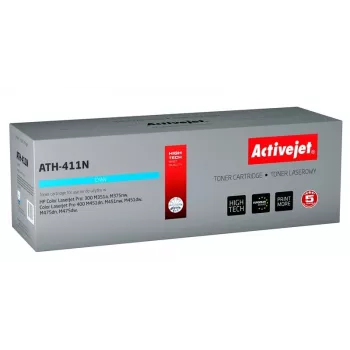 Activejet ATH-411N kasetė (HP 305A CE411A; Supreme; 2600 puslapių; žydra)