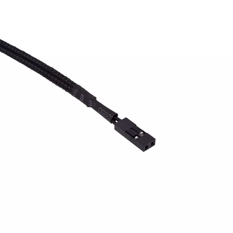 Alphacool Eiszapfen temperatūros jutiklis Kištukas G1/4 – temperatūros jutiklis skysčio aušinimo sistemai – Giliai Juoda – 50 cm