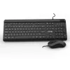 Inca IMK-377 klaviatūra ir pelė Office USB turkiška juoda