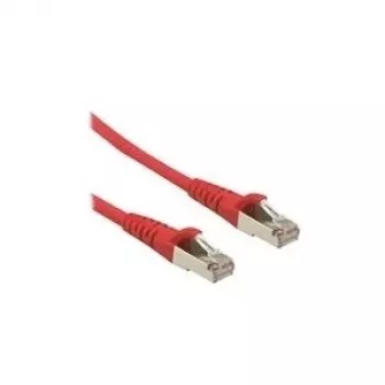 ROLINE 21.15.2810 - Patch-Cable RJ-45 (M) į RJ-45 (M) - 50 cm - SFTP, PiMF - CAT 6a - Raudona