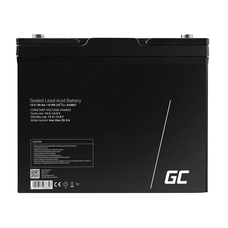 Baterija AGM VRLA 12V 80Ah
