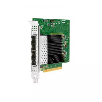 HPE Intel E810-XXVDA4 tinklo adapteris - PCIe 4.0 x16 - 25 Gigabit SFP28 x 4 - skirta Edgeline e920, ProLiant DL20 Gen10, DL325 Gen10, DL345 Gen10, DL360 Gen10