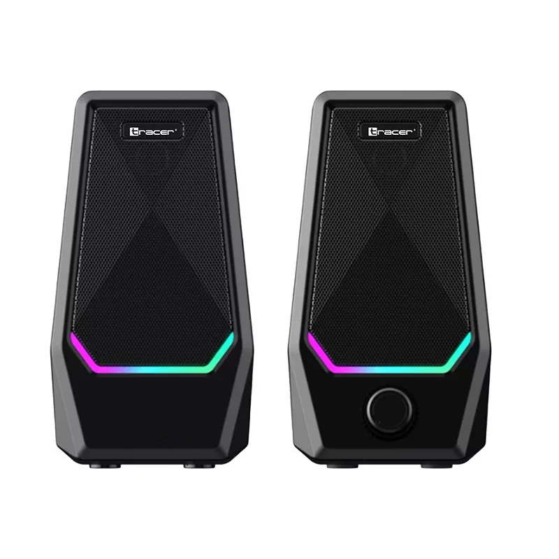 Tracer Loop 2.0 RGB USB daugialypės terpės garsiakalbiai 2.0, 6 W