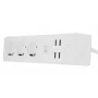 Tellur WiFi išmanusis ilgintuvas su 3 kištukiniais lizdais ir 4 USB prievadais (4 A)